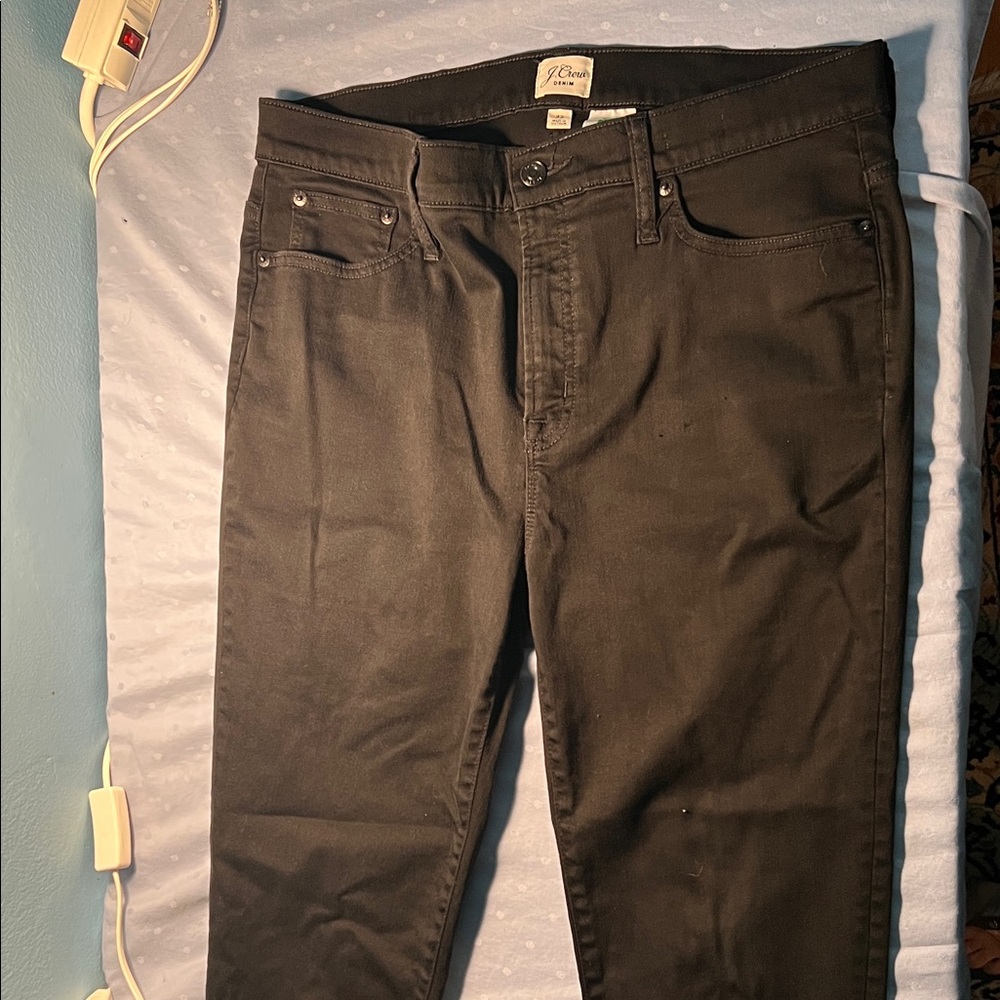 J. Crew Women’s black Slim Jeans